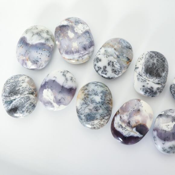 Dendritic Opal Palm Stone Healing Crystal - Picture 2 of 10